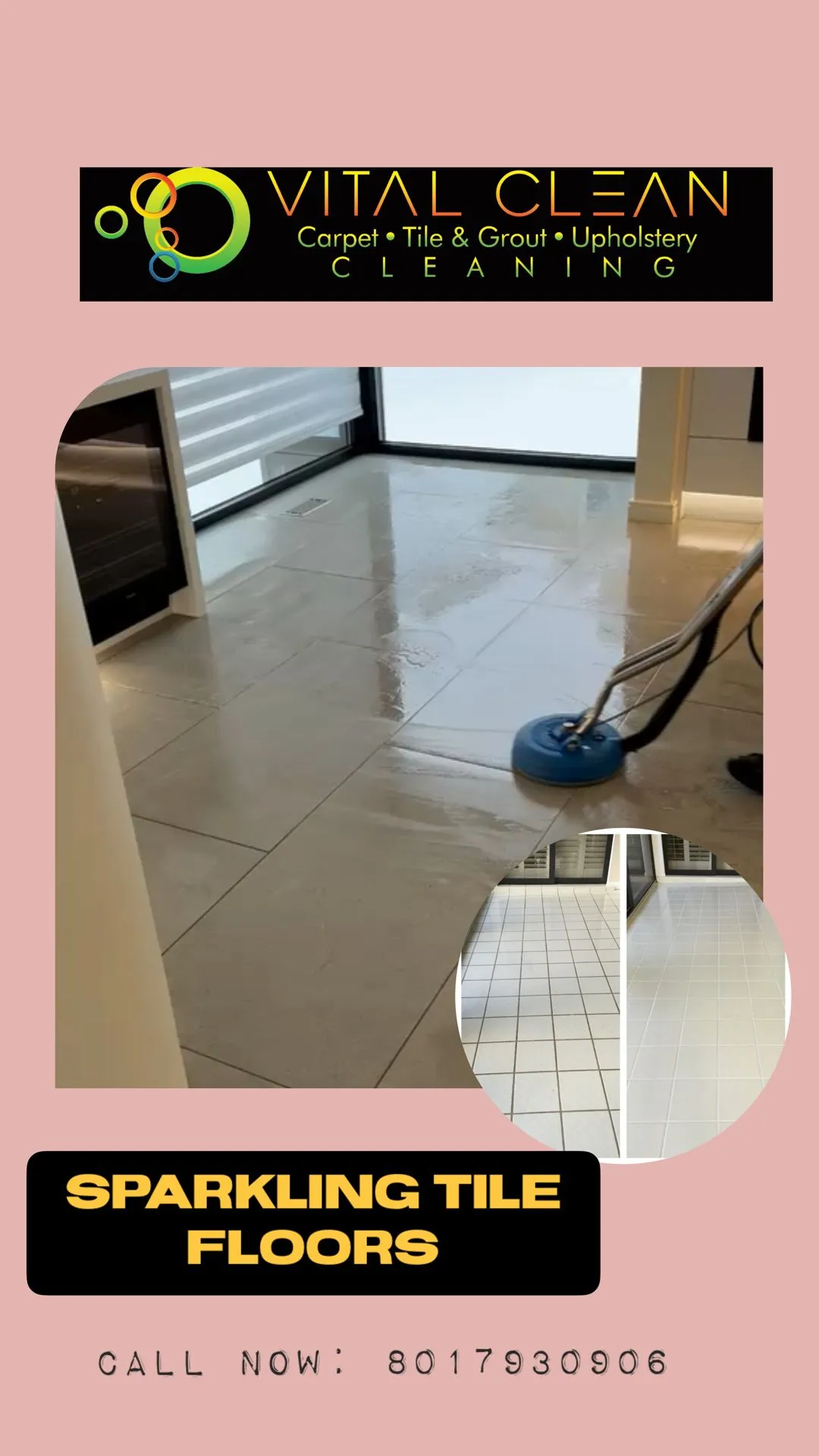 Tile and grout cleaning in Salt Lake City