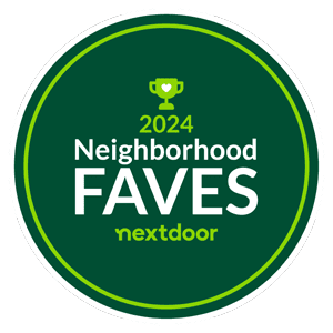 Nextdoor Neighborhood Faves 2024 badge